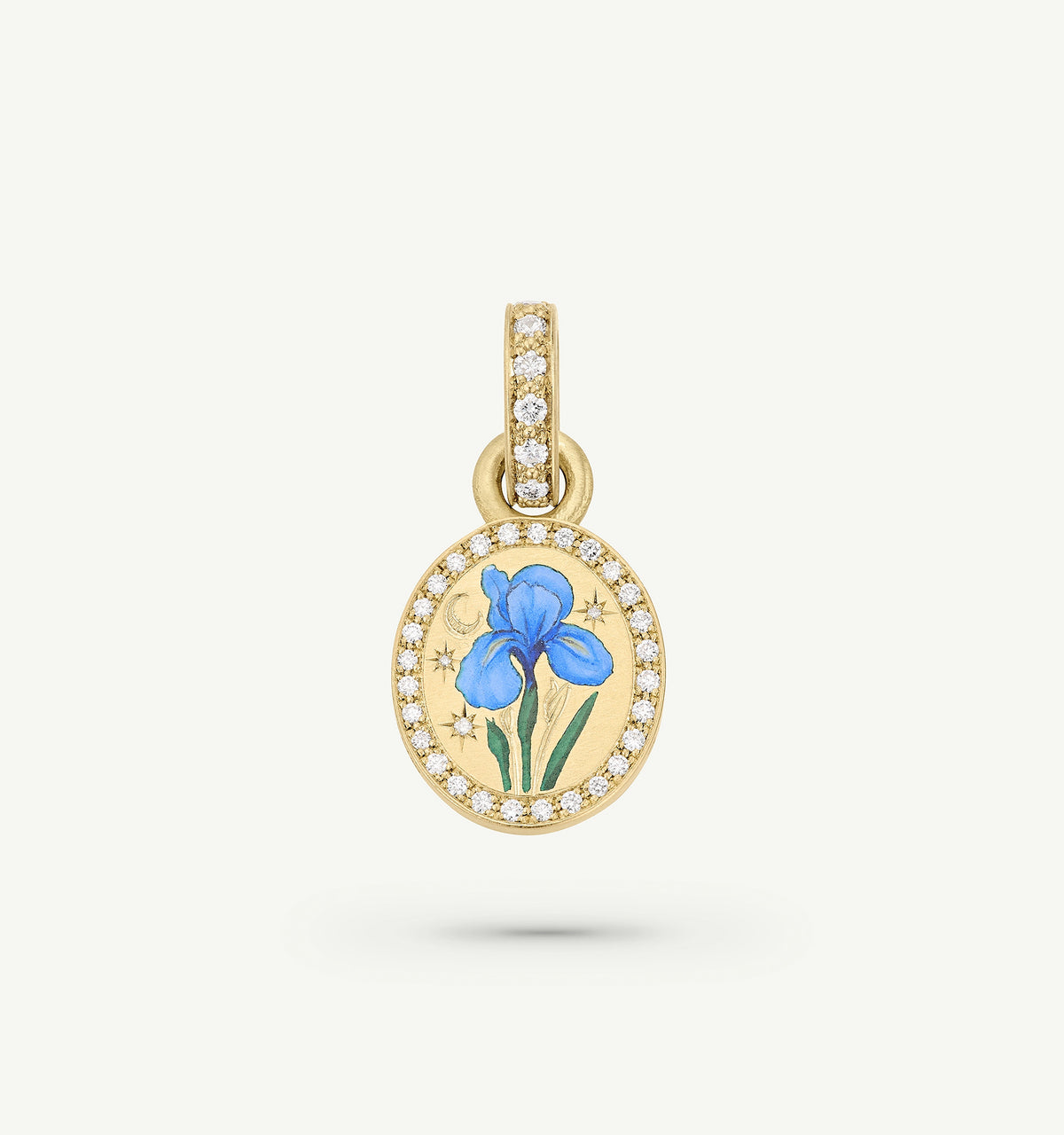 Fearless Iris Charm