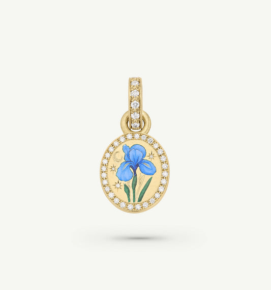 Fearless Iris Charm