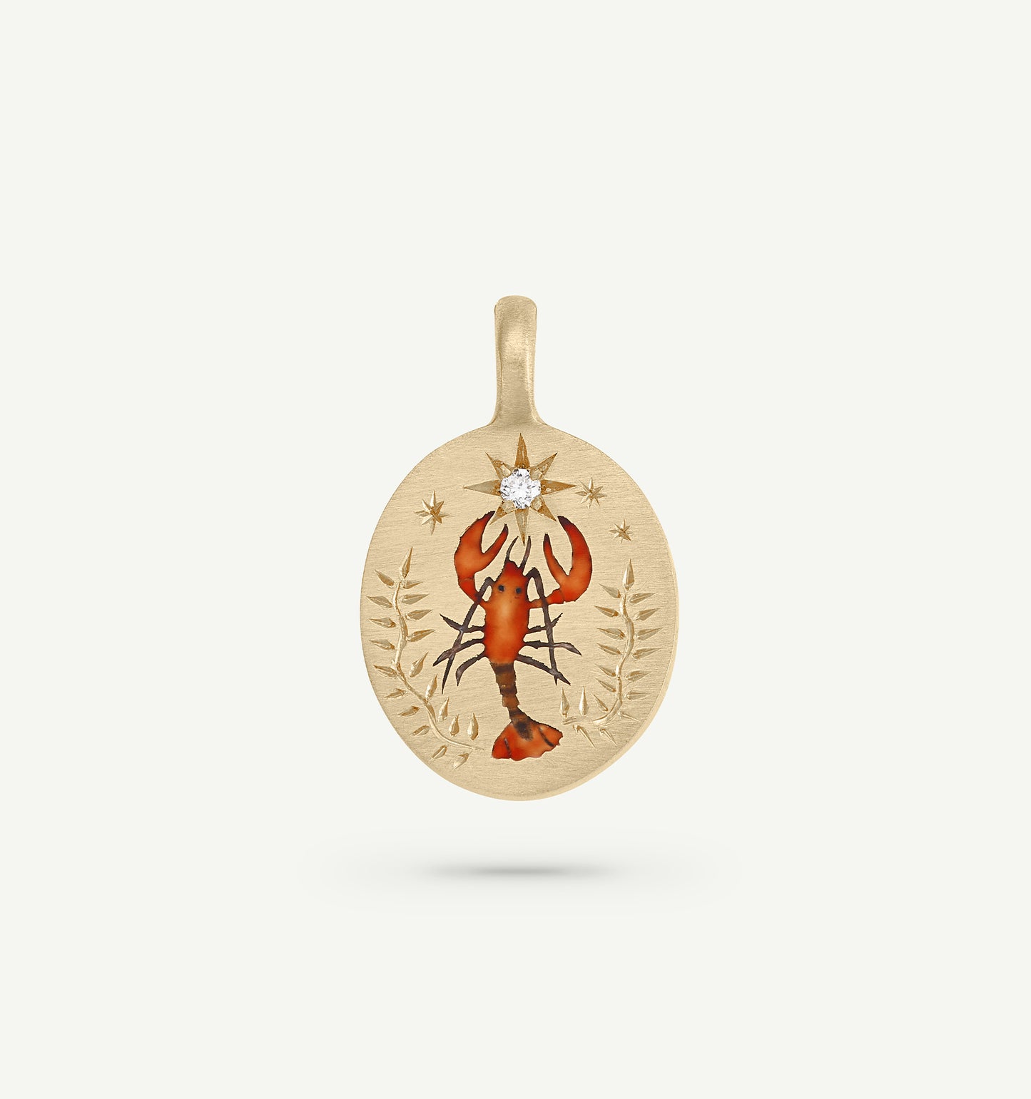 Lobster & Seaweed Charm