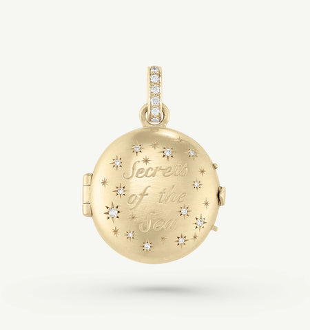 Secrets Of The Sea Locket Charm