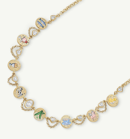 Tongue-in-Cheek Necklace
