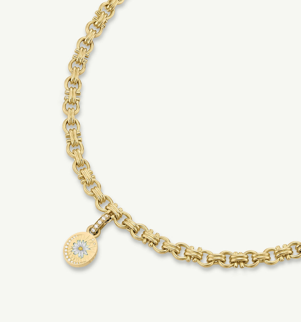Wandering Wild Daisy Pendant
