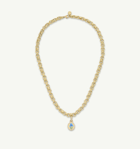 Fearless Iris Charm