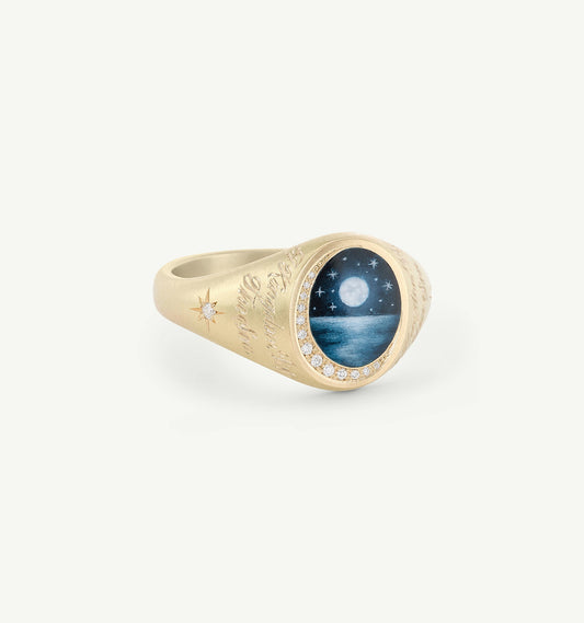 The Moonlit Sea Ring