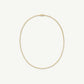Dainty Diamond Tennis Necklace