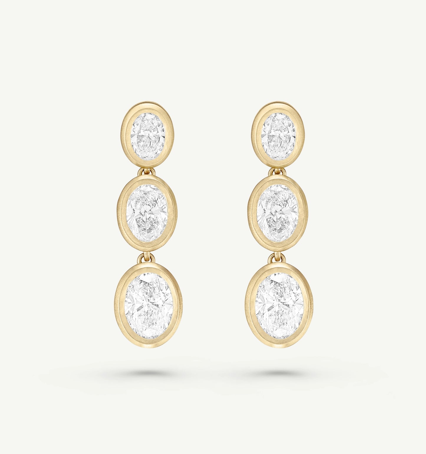 You Are My Sunshine Diamond Drop Earrings