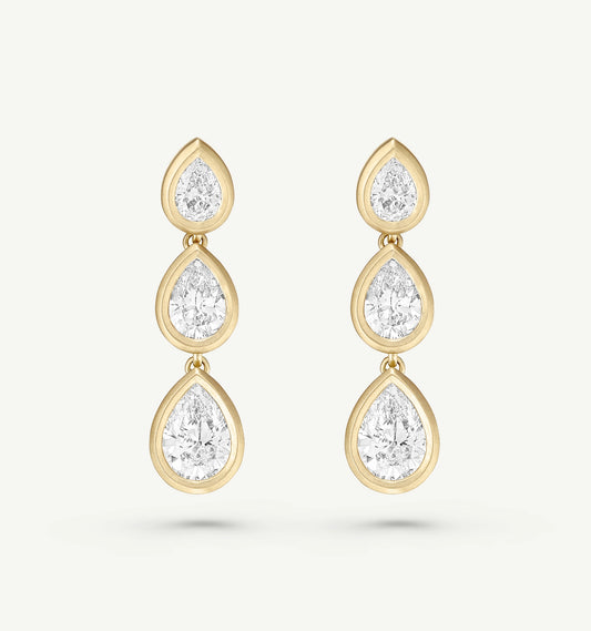 Come Rain Or Shine Diamond Drop Earrings