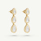 Come Rain Or Shine Diamond Drop Earrings