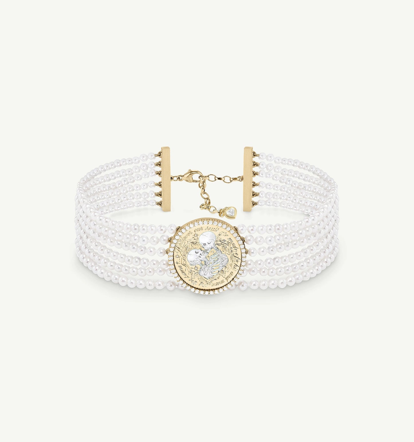 Entwined Souls Pearl Choker