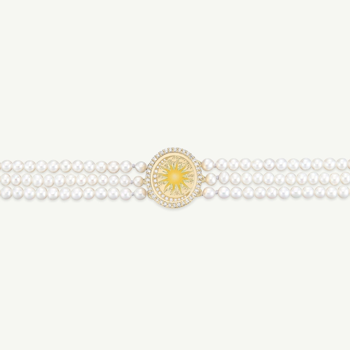 You Are My Sun Pearl Choker