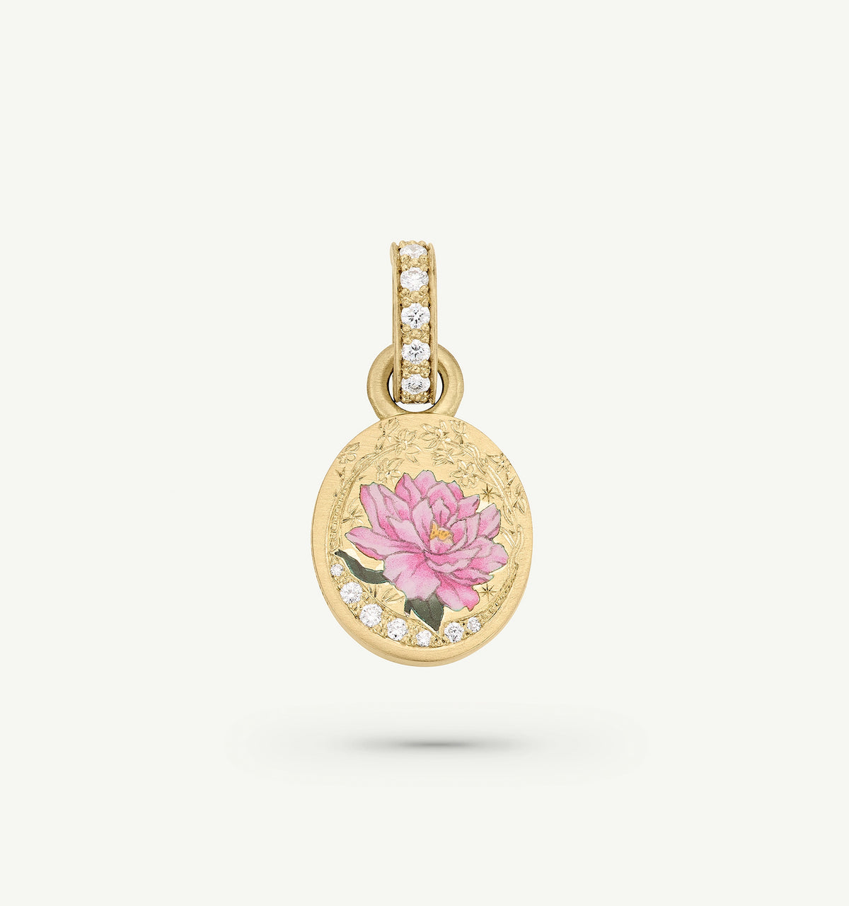 Blooming Peony Charm