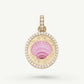 Blushing Shell Pendant