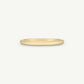 Frosted Gold Forever Stacking Ring