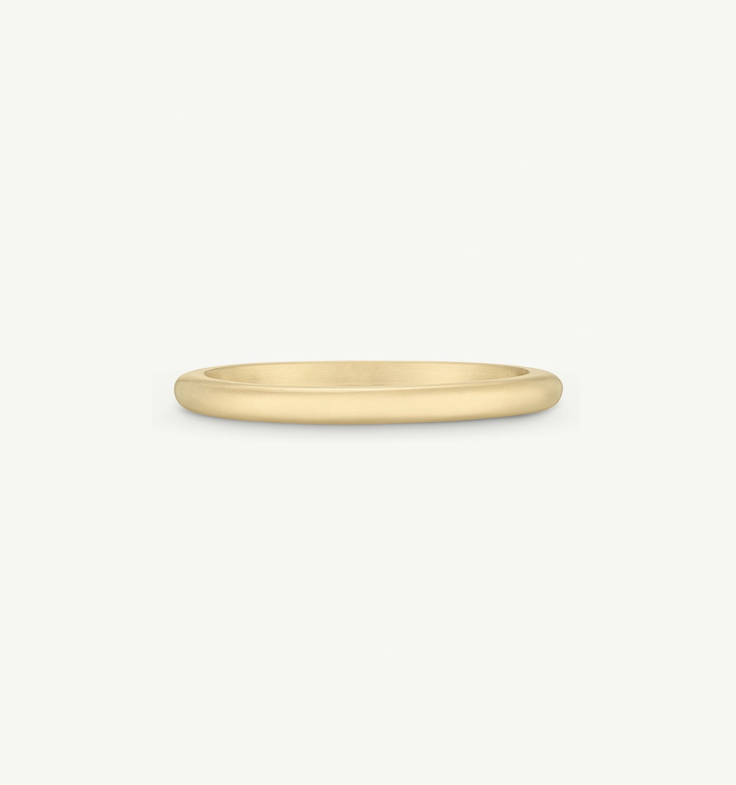 Frosted Gold Forever Stacking Ring