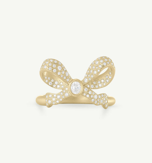 Promises Diamond Ribbon Ring