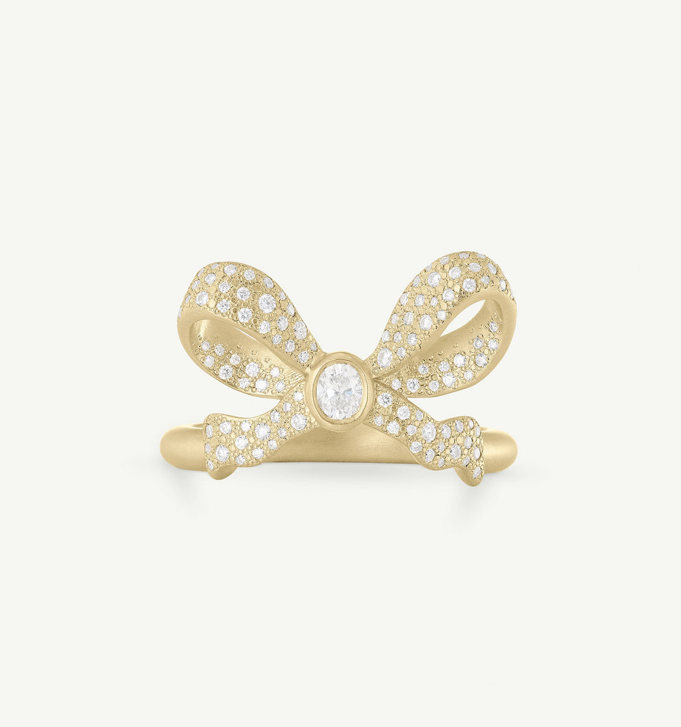 Promises Diamond Ribbon Ring