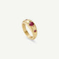 Wild Rosebud Ring