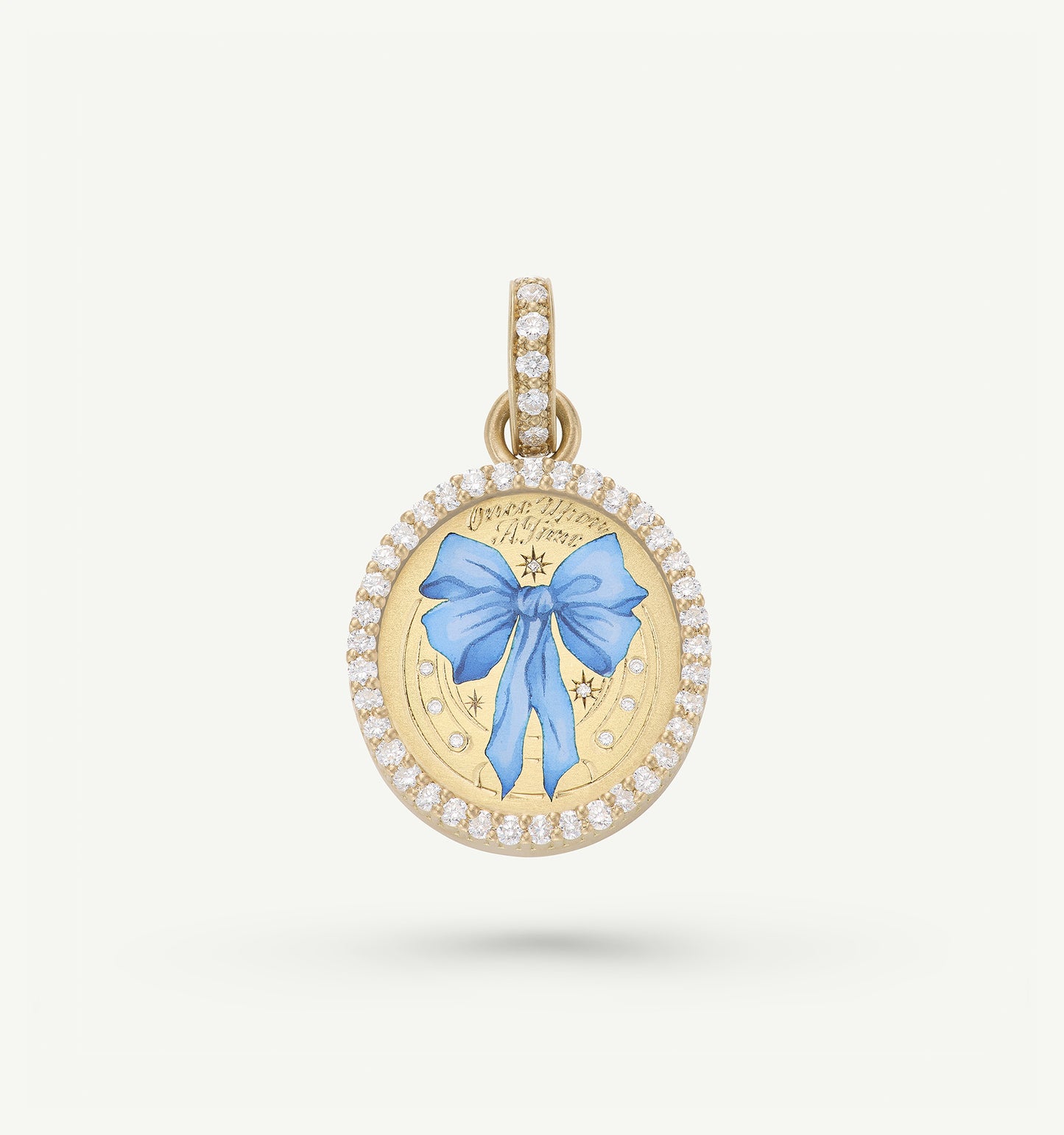 Silk Bow Charm