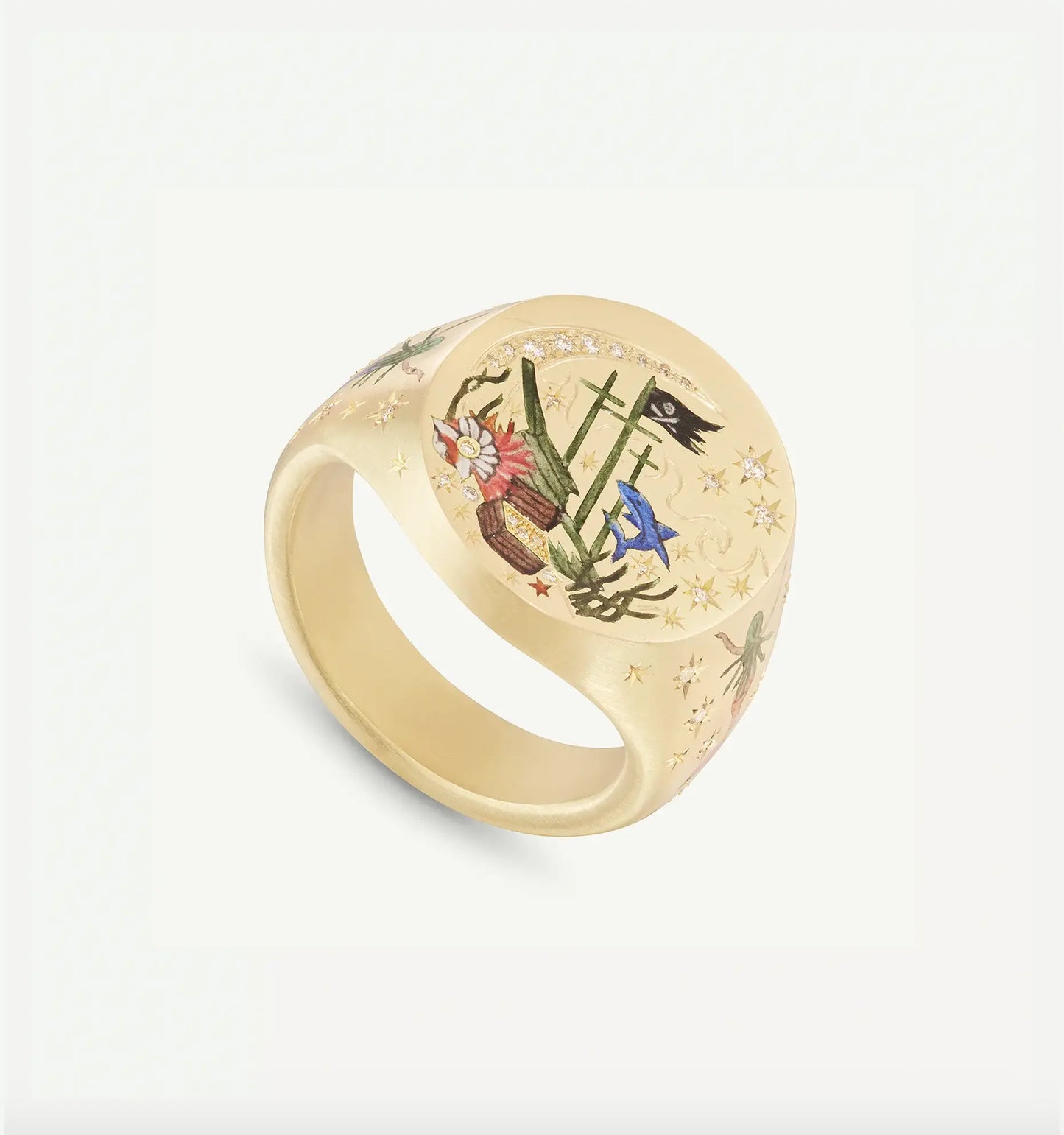 Ahoy Sailor Ring – Cece Jewellery
