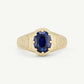 A Kingdom by the Sea Sapphire Ring