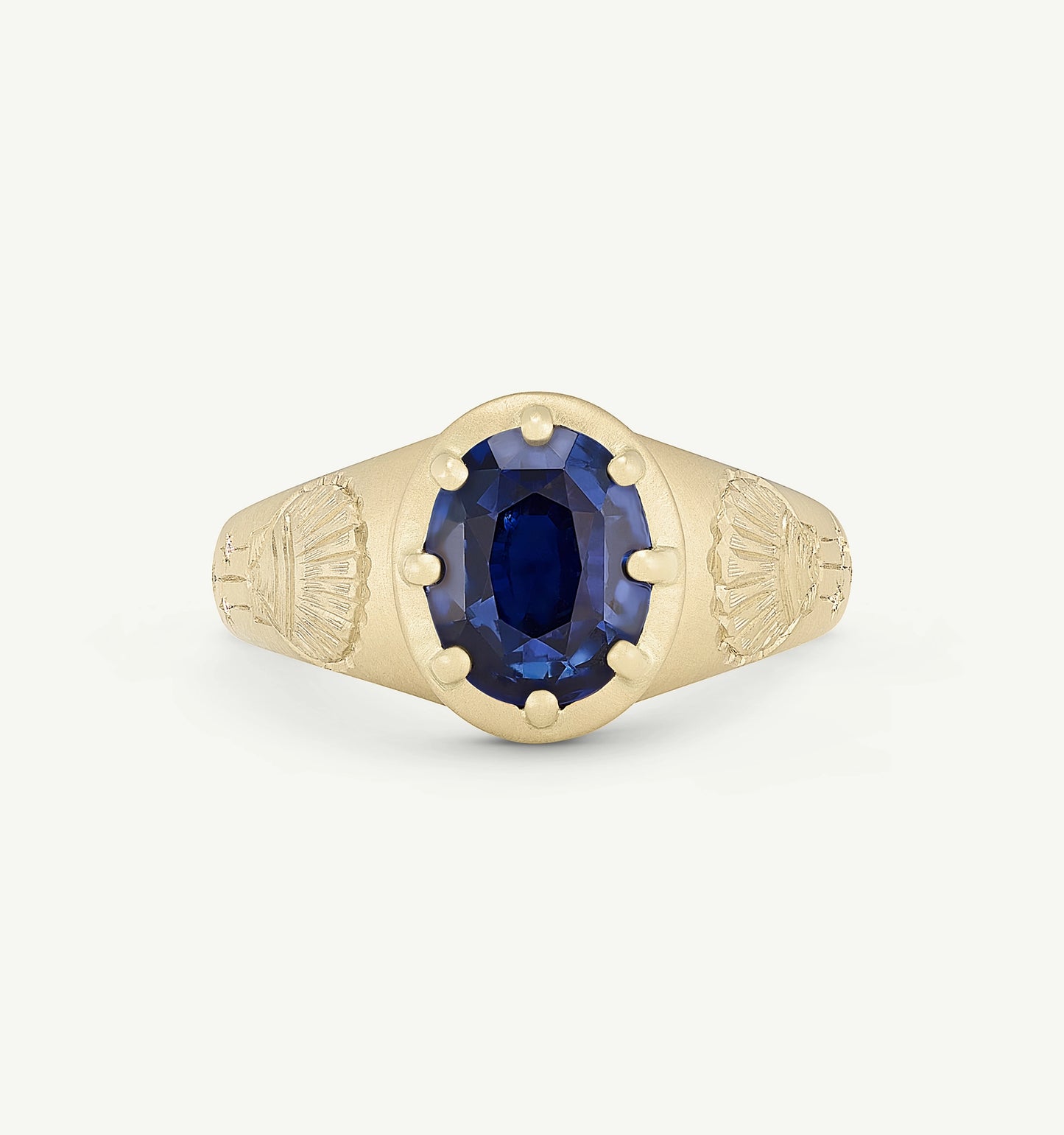 A Kingdom by the Sea Sapphire Ring