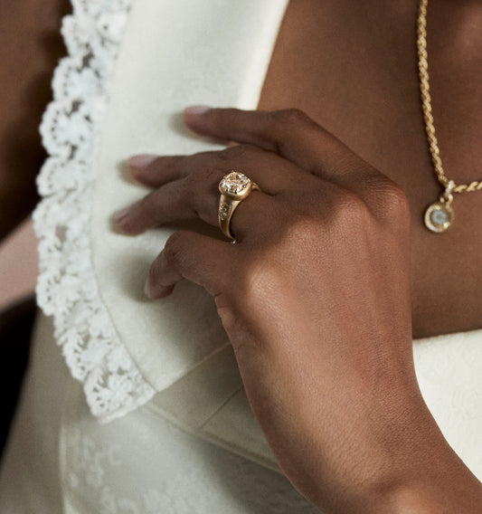 Forever My Sun Diamond Ring