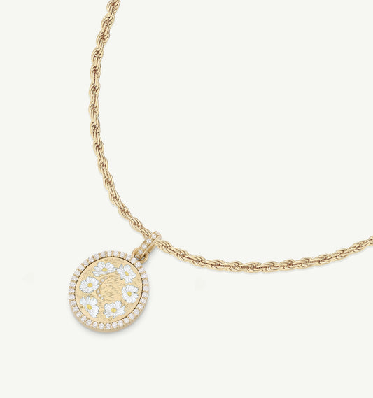 Daisy Crown Pendant