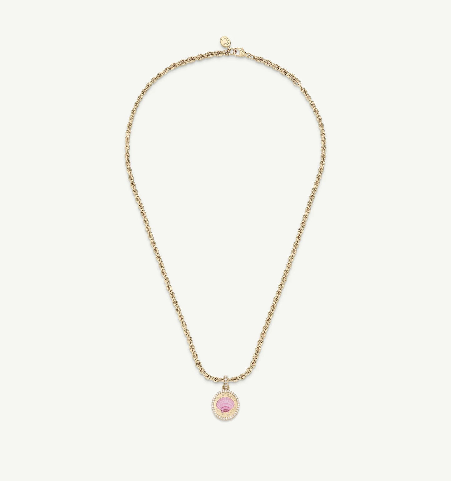 Blushing Shell Pendant