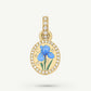 Fearless Iris Pendant
