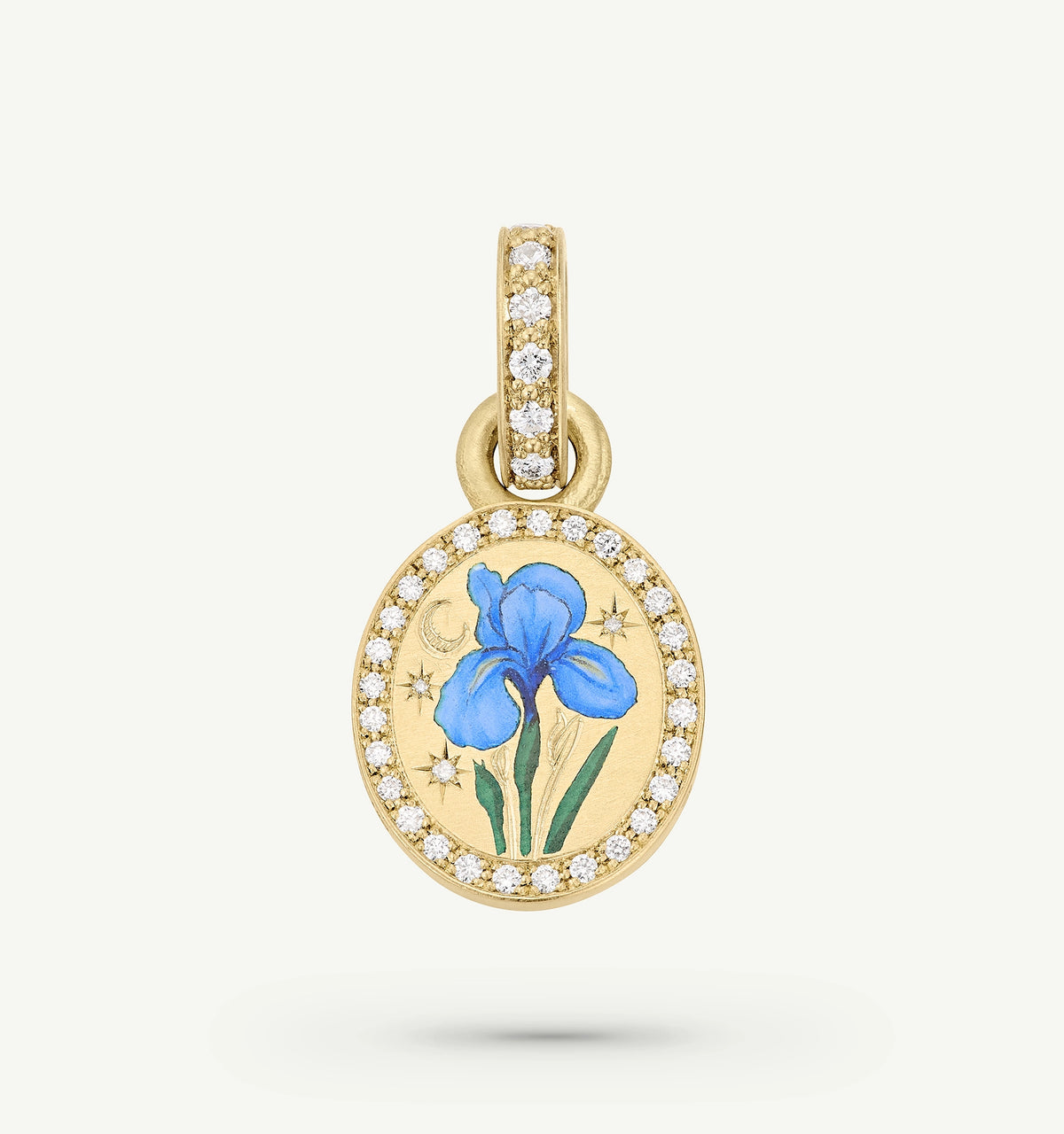 Fearless Iris Pendant