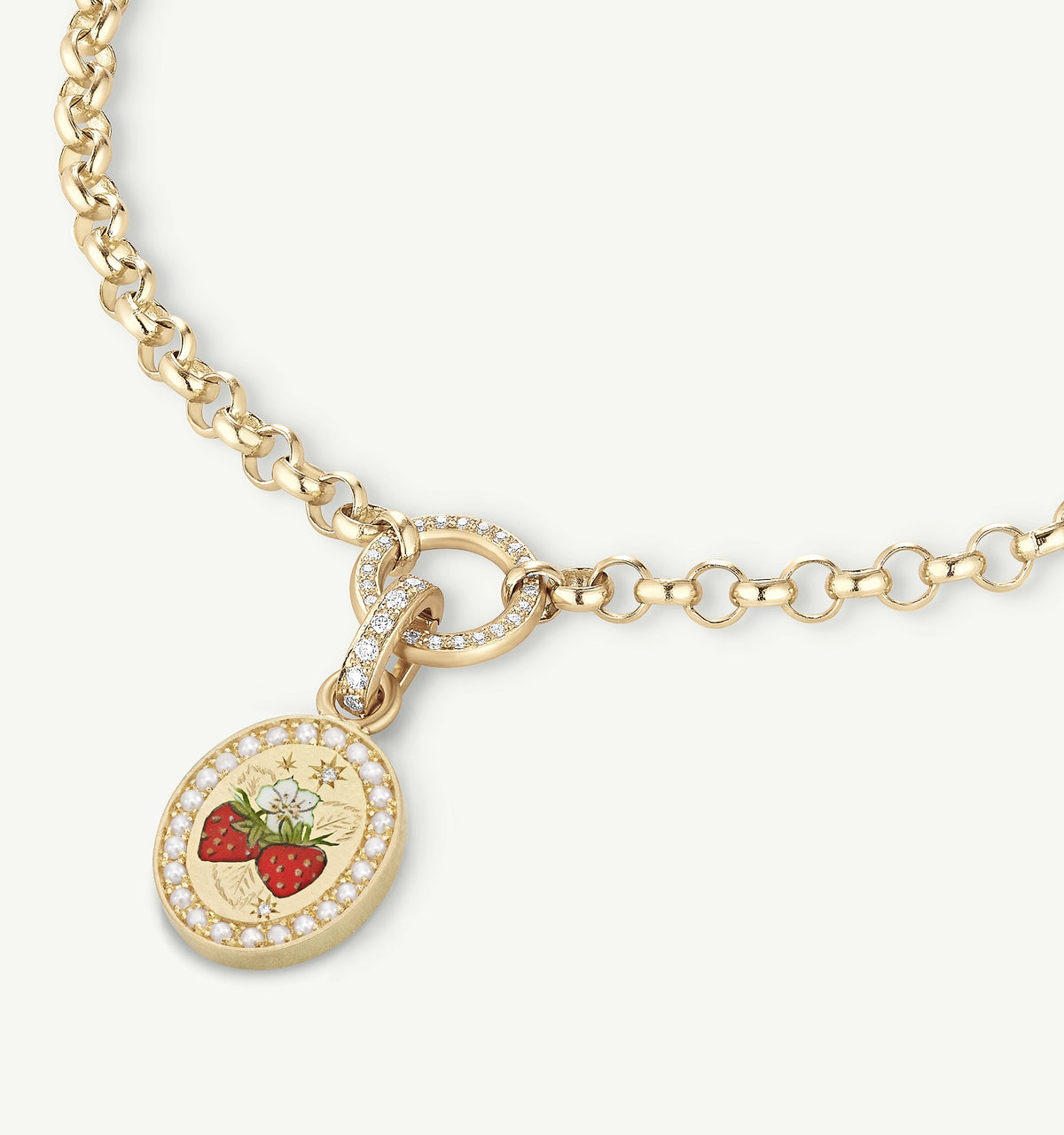 Strawberries & Cream Charm