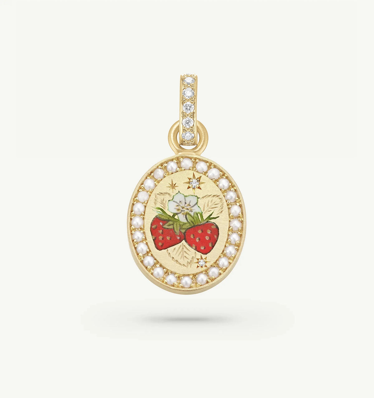 Strawberries & Cream Charm