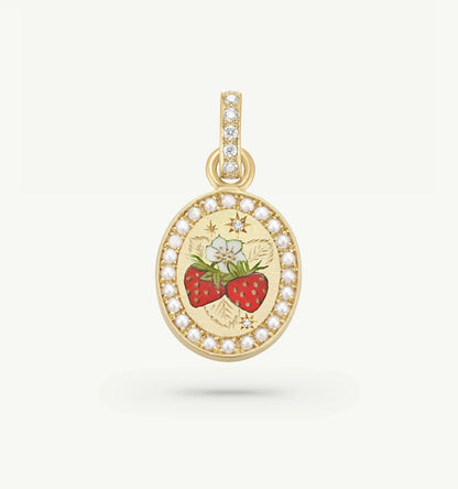 Strawberries & Cream Charm
