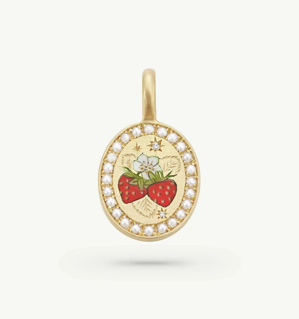 Strawberries & Cream Charm