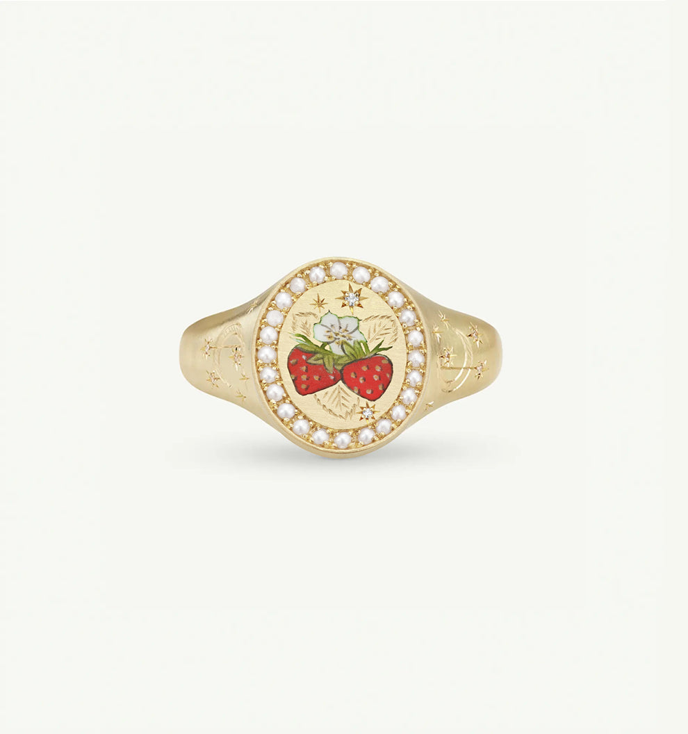 Strawberries & Cream Ring