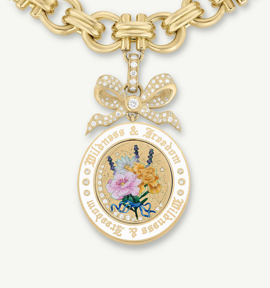 Wildness & Freedom Posy Medallion