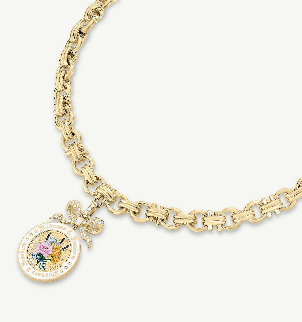 Wildness & Freedom Posy Medallion