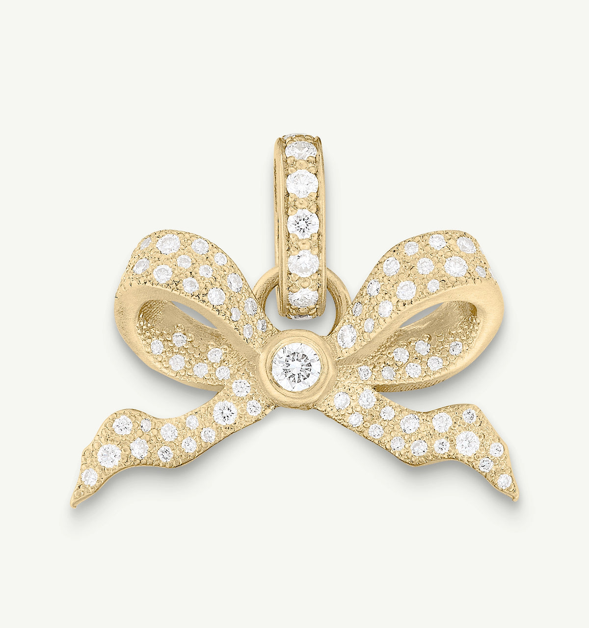 Promises Diamond Ribbon Pendant