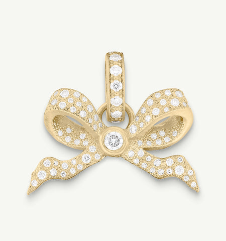 Promises Diamond Ribbon Pendant