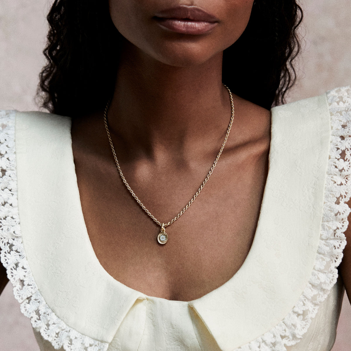 Wandering Wild Daisy Pendant