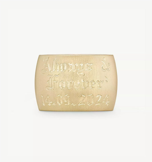 Custom Engraved Barrel Ring