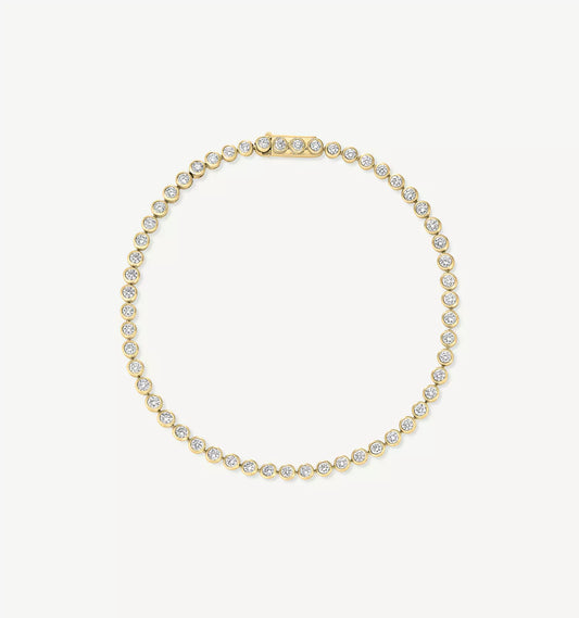 Dainty Diamond Tennis Bracelet