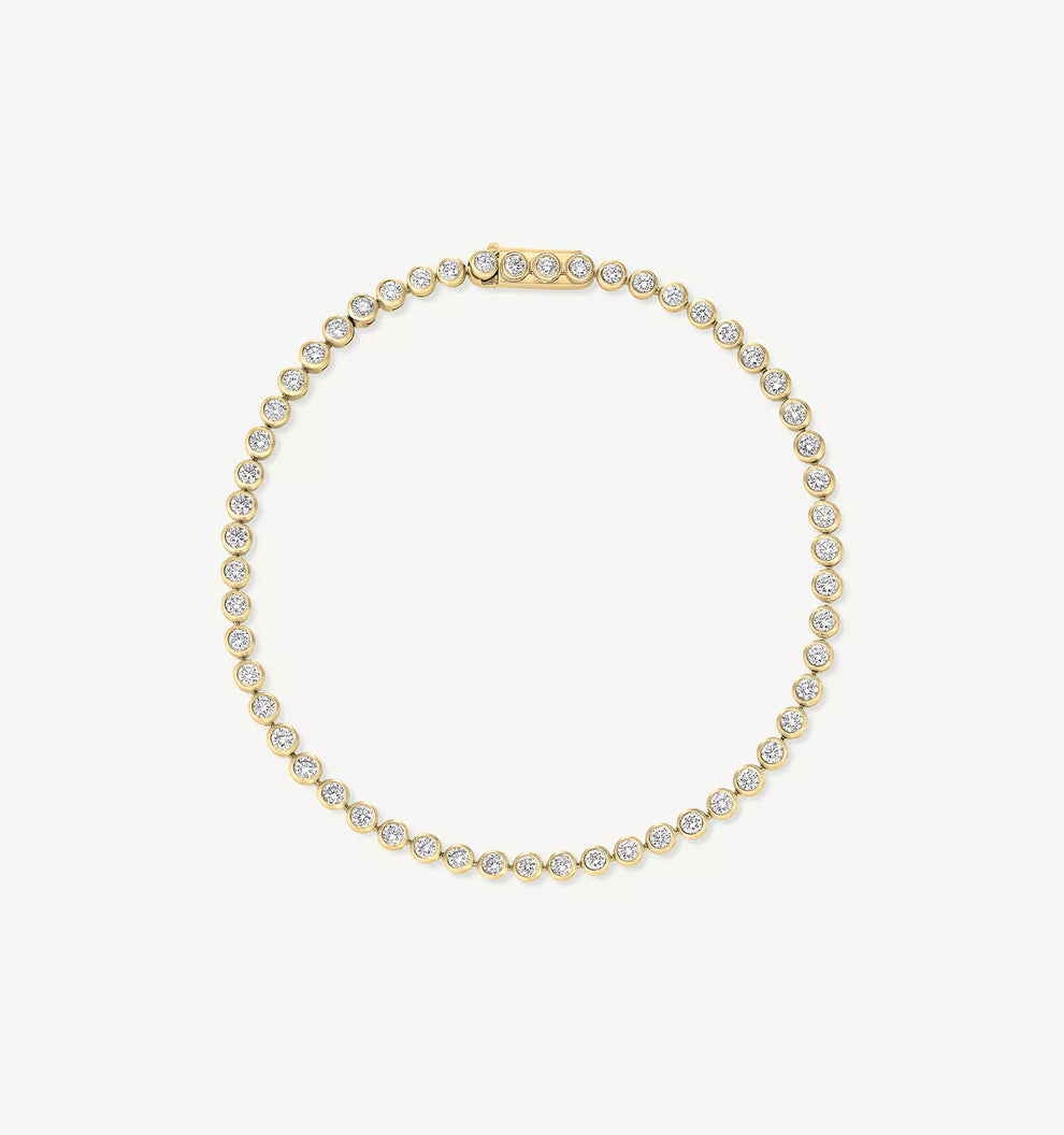 Dainty Diamond Tennis Bracelet