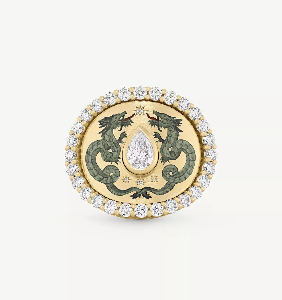 Fortune Favours The Brave Ring