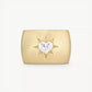 Heart Of Gold Barrel Ring