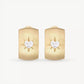 Heart Of Gold Diamond Hoops