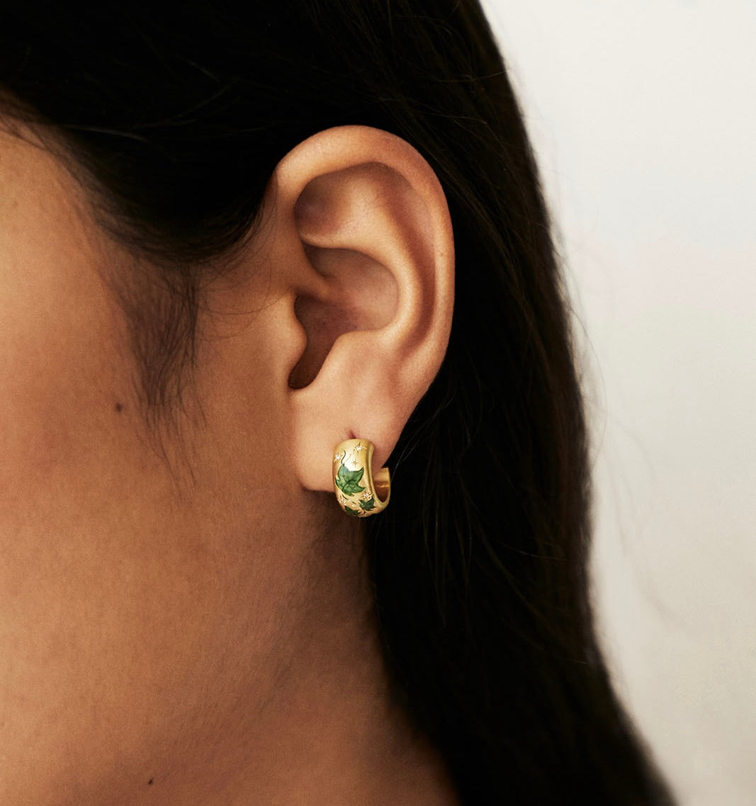 Poison Ivy Hoops