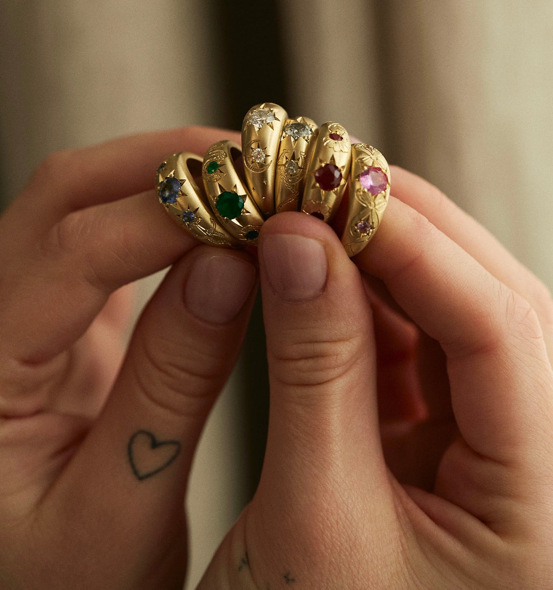 Lucky shop horseshoe ring