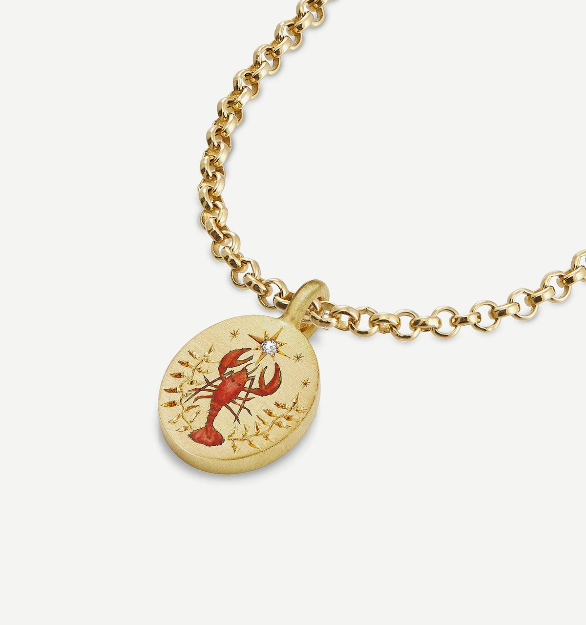 Lobster & Seaweed Charm