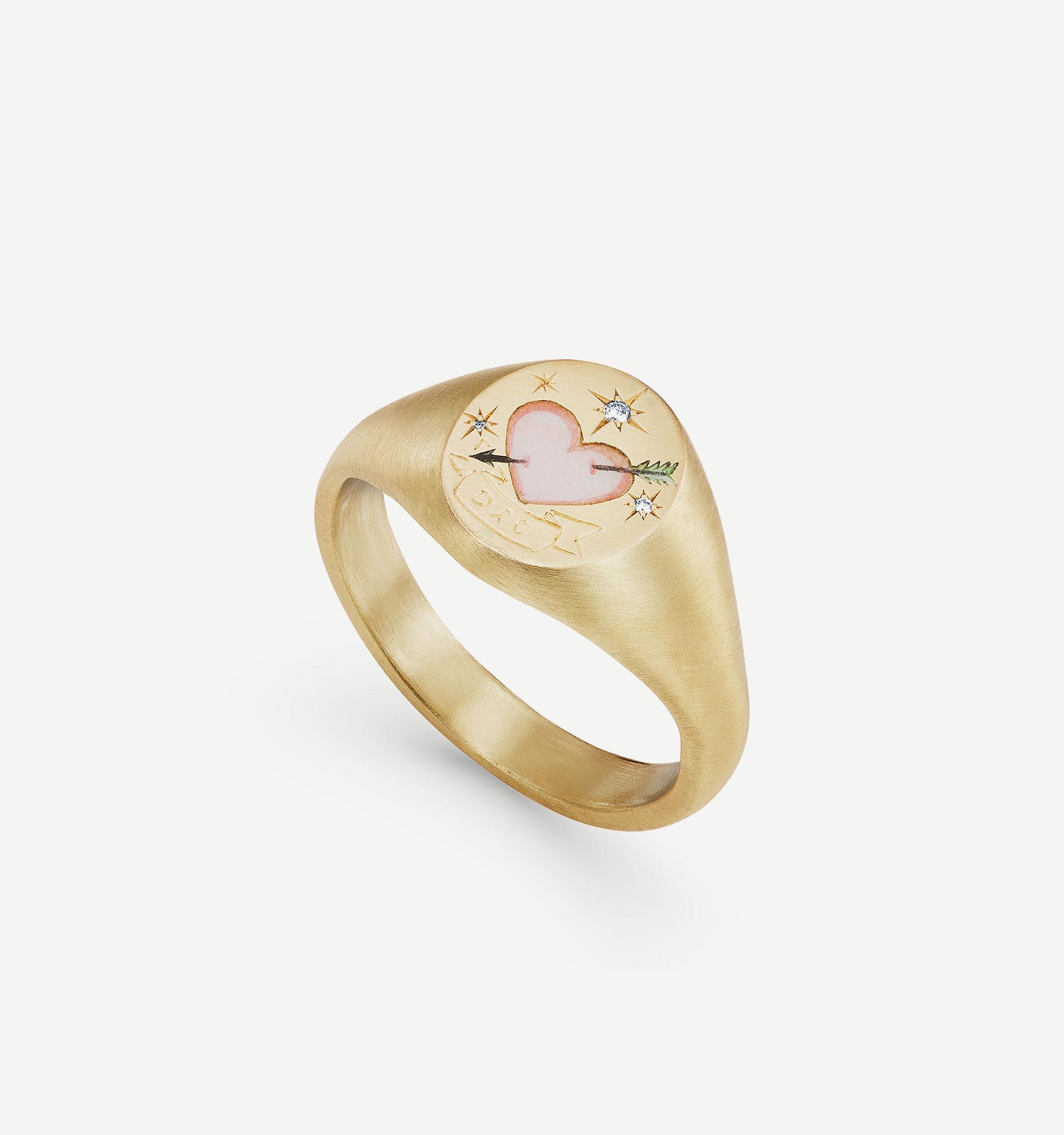 Gold Hug Me Ring – CROÍA Jewellery